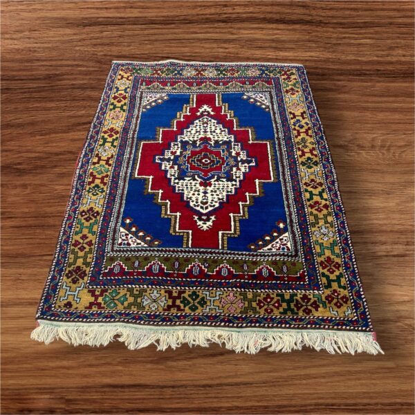 El Dokuması Taşpınar Halısı 125x180 cm - Görsel 3